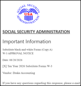 2026 W3 Approval letter