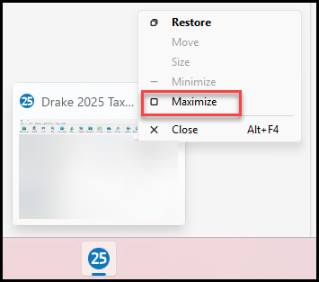 Maximize
