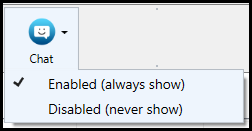 Chat options