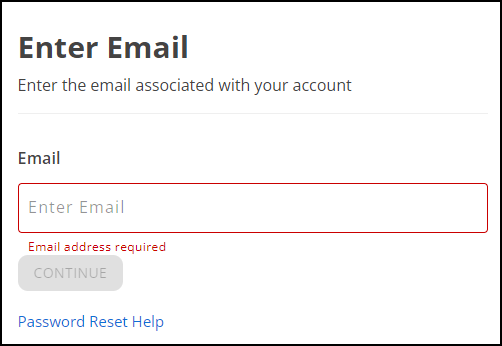 Image of "Enter Email" dialog box Image of "Enter Email" dialog box