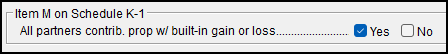 Image of Item M on screen PRNT