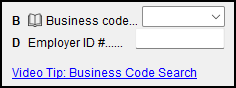 Image of business code on screen C